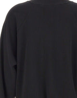 KAOS Felpa in misto viscosa BLACK Donna 