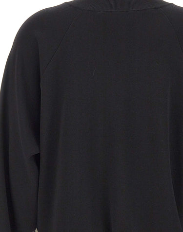 KAOS Felpa in misto viscosa BLACK Donna 