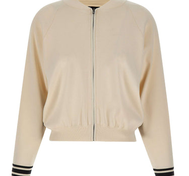 KAOS Felpa in misto viscosa WHITE Donna 