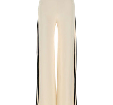 KAOS Pantaloni in maglia di misto viscosa WHITE Donna 