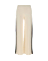 KAOS Pantaloni in maglia di misto viscosa WHITE Donna 