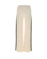 KAOS Pantaloni in maglia di misto viscosa WHITE Donna 
