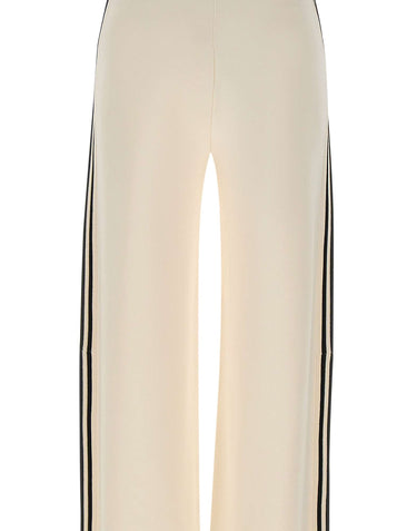 KAOS Pantaloni in maglia di misto viscosa WHITE Donna 