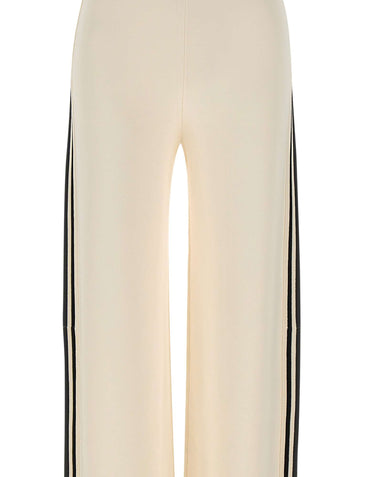 KAOS Pantaloni in maglia di misto viscosa WHITE Donna 