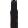 KAOS Abito in maglia di misto viscosa BLACK Donna 
