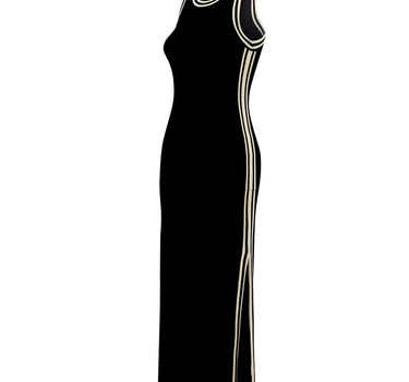 KAOS Abito in maglia di misto viscosa BLACK Donna 