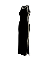 KAOS Abito in maglia di misto viscosa BLACK Donna 