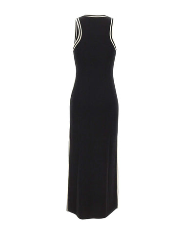 KAOS Abito in maglia di misto viscosa BLACK Donna 
