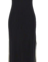 KAOS Abito in maglia di misto viscosa BLACK Donna 