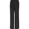 KAOS Pantaloni ampi in viscosa BLACK Donna 
