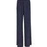 KAOS Pantaloni ampi in viscosa BLUE Donna 