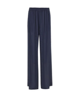 KAOS Pantaloni ampi in viscosa BLUE Donna 