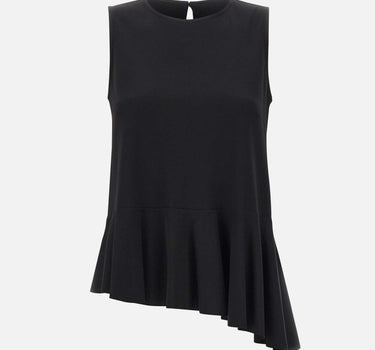 KAOS Blusa smanicata in misto viscosa BLACK Donna 