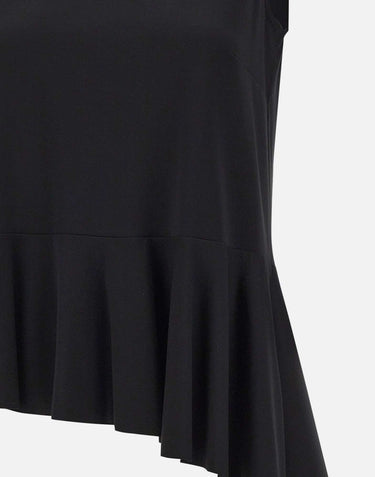 KAOS Blusa smanicata in misto viscosa BLACK Donna 