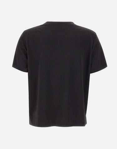 KAOS T-shirt in misto viscosa BLACK Donna 