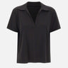 KAOS Blusa con scollo a V BLACK Donna 