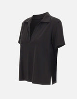 KAOS Blusa con scollo a V BLACK Donna 