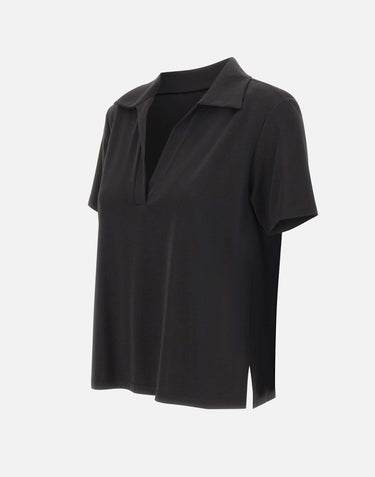 KAOS Blusa con scollo a V BLACK Donna 