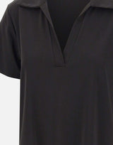 KAOS Blusa con scollo a V BLACK Donna 