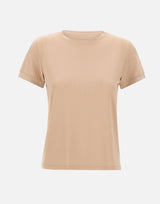 KAOS T-shirt in viscosa BEIGE Donna 