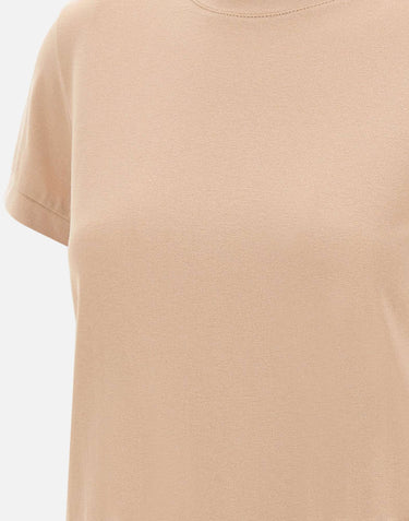 KAOS T-shirt in viscosa BEIGE Donna 