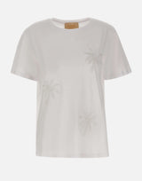 T-shirt con ricami gioiello SPJDK001 1019 KAOS 