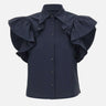 Camicia con volant SPJLE024 3000 KAOS 