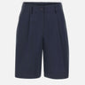 KAOS Bermuda in cotone BLUE Donna 