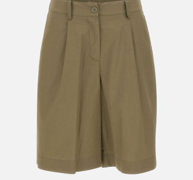 KAOS Bermuda in cotone GREEN Donna 