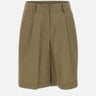 KAOS Bermuda in cotone GREEN Donna 
