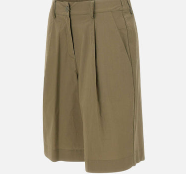 KAOS Bermuda in cotone GREEN Donna 
