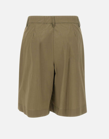 KAOS Bermuda in cotone GREEN Donna 