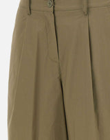 KAOS Bermuda in cotone GREEN Donna 