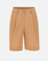 KAOS Bermuda in cotone BROWN Donna 