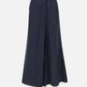 KAOS Pantaloni palazzo in cotone BLUE Donna 