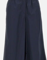 KAOS Pantaloni palazzo in cotone BLUE Donna 