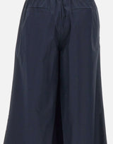 KAOS Pantaloni palazzo in cotone BLUE Donna 