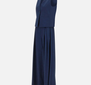 KAOS Completo con gilet in misto cotone BLUE Donna 