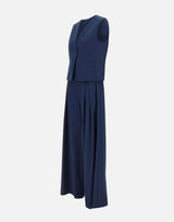 KAOS Completo con gilet in misto cotone BLUE Donna 