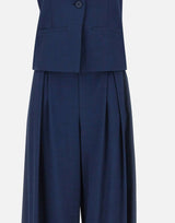 KAOS Completo con gilet in misto cotone BLUE Donna 