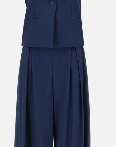 KAOS Completo con gilet in misto cotone BLUE Donna 