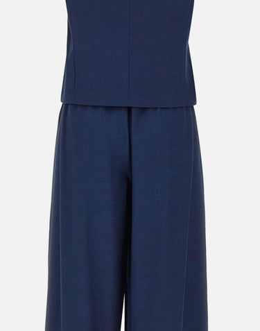 KAOS Completo con gilet in misto cotone BLUE Donna 