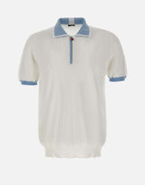 Polo mezza zip UMK0571V108A 00K KITON 