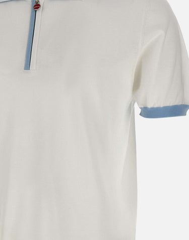 Polo mezza zip UMK0571V108A 00K KITON 