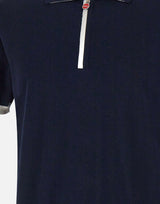 Polo mezza zip UMK0571V111A 00K KITON 