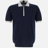 Polo mezza zip UMK0571V111A 00K KITON 