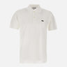 LACOSTE Polo in cotone WHITE Uomo 