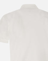 LACOSTE Polo in cotone WHITE Uomo 