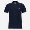 LACOSTE Polo in cotone BLUE Uomo 