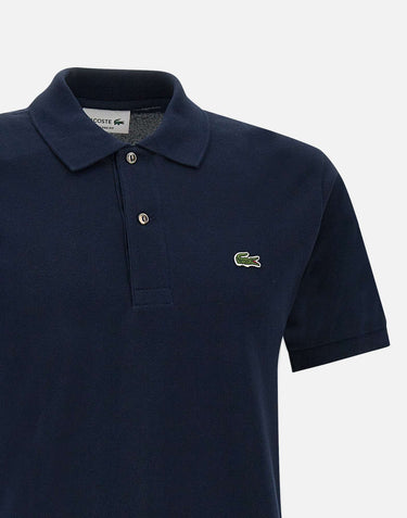 LACOSTE Polo in cotone BLUE Uomo 